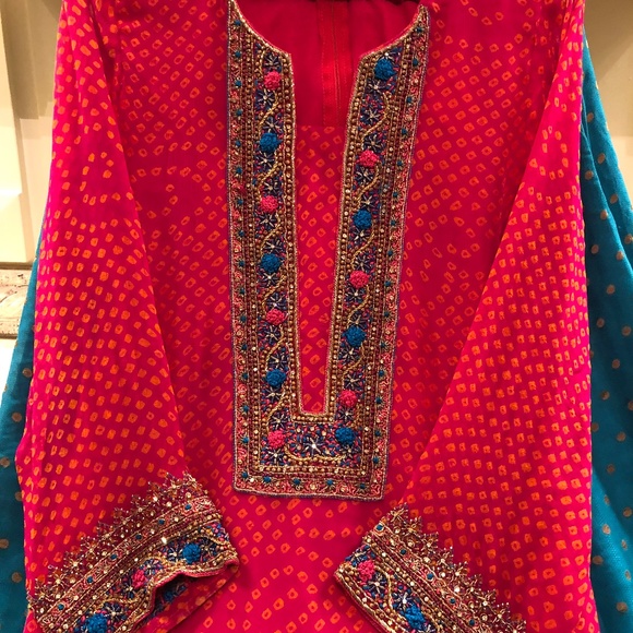 Indian Pakistani suit palazzo - Picture 1 of 8